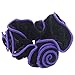 Ever Fairy 12 Pack Velvet Hair Scrunchies for Women Hair Ties Elastic Hair Bands Ropes Scrunchy Headband for Girls Hair Accessories (6 Color pack F)