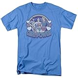Retro Girl Power -- Batgirl - Supergirl - Wonder Woman -- DC Comics Adult T-Shirt, Small