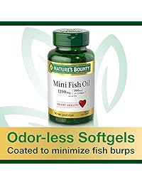 De la Naturaleza Bounty, Mini Aceite de Pescado, Premium Strength, 90 Coated Mini softgels, 74312186783, 1, 1