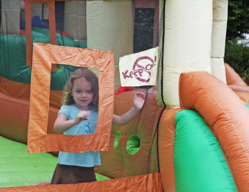 KIDWISE Clubhouse Climber Bounce House - Thumbnail 2