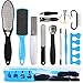 Professional Pedicure Kit SOFYE Foot Files Set Tools Double Sided Files Exfoliating Prevent Dead Skin Foot Skin Care Tool Set Salon Pedicure Kit Washable Effectively 13 in 1…
