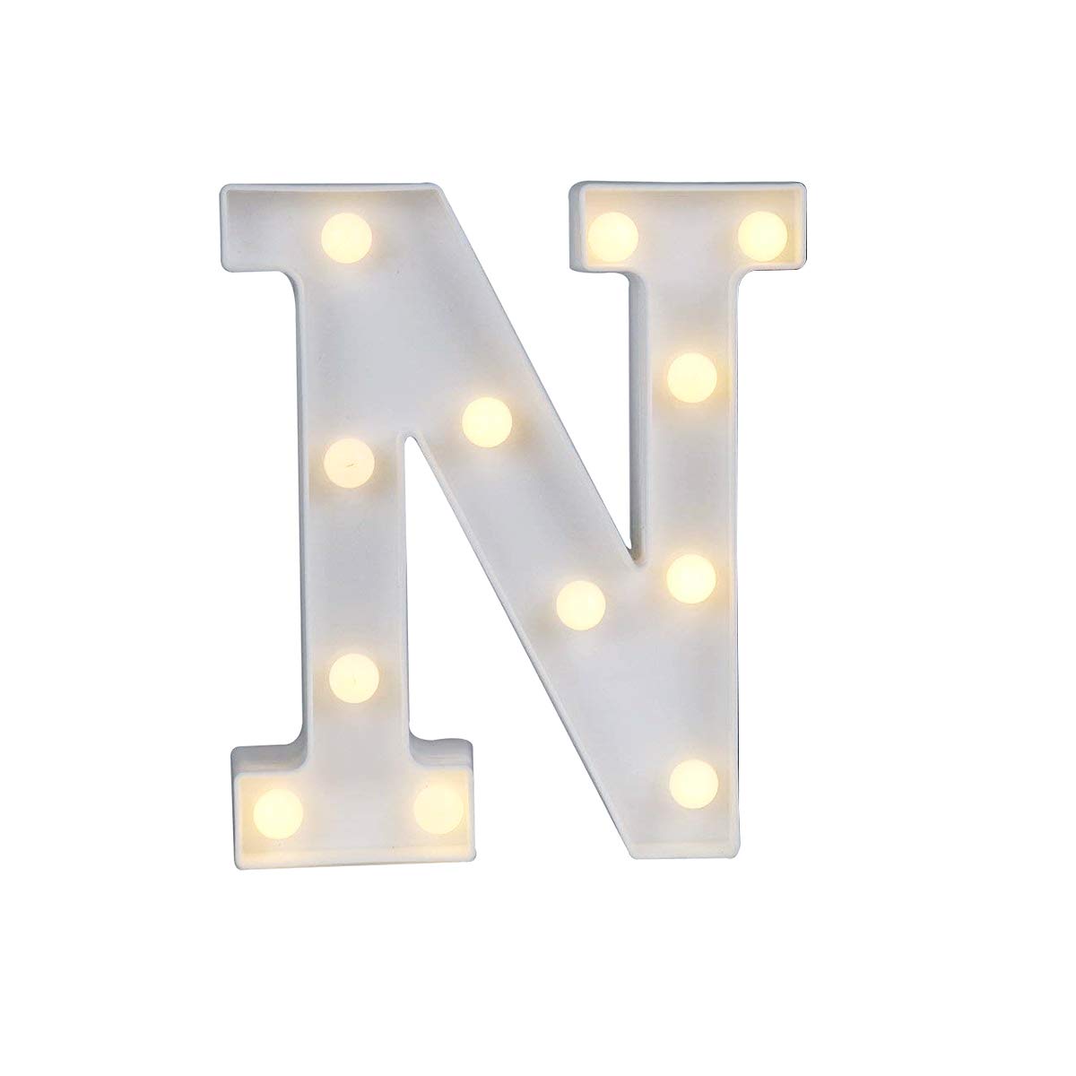 Light Up Letters,Alphabet LED Letter Lights Warm White Night Light Letters for Home Party Bar