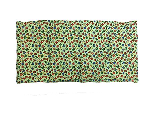 KinderMat Full Cover Sheet, Pillowcase Style Sheet Fits Rainbow Designer, Daydreamer, Heavy-Duty, and Enduro, 100% Cotton Flannel, Animal Alphabet Print, Large - Thumbnail 4