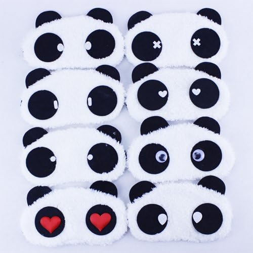Viiart Cotton Panda Sleeping Eye Mask Travel Sleep Aid Cover