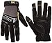 Custom Leathercraft205B Engine Crew Mechanic's Glove, Black, Large