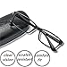 Reading Glasses +0.25 Black - Rectangle Full Rim Anti Reflective Men Women Eyeglasses Readers Comfortable