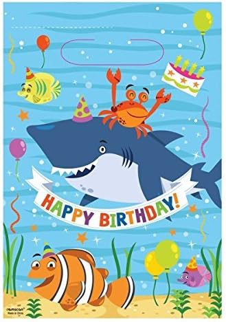 Ocean Buddies / Clown Fish Party Loot Bags Pack of 8