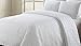 NC Home Fashions Garnet Reversible Quilt Set, White