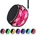 LFS Portable Bluetooth Speaker with Lights, Night Light LED Wireless Speaker,Magnetic Waterproof Speaker, 7 Color LED Auto-Changing,TWS,Perfect Mini Speaker for Shower, Home, Outdoor (Pink)