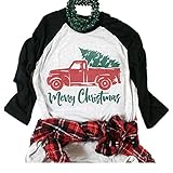 Nailyhome Vintage Holiday Unisex Funny Raglan T-Shirt Adult & Youth, Black, Medium