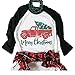 Nailyhome Vintage Holiday Unisex Funny Raglan T-Shirt Adult & Youth