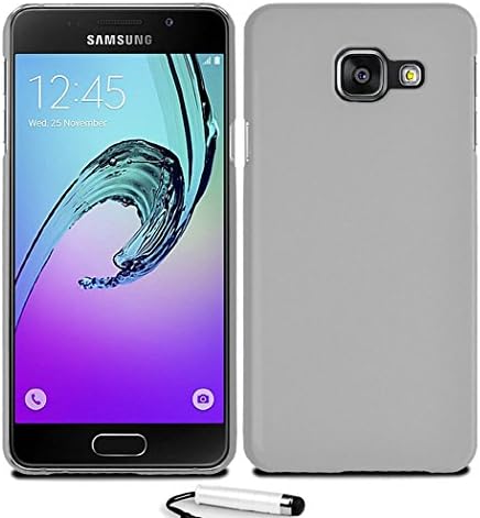 White Armour Slim Hard Case Shell Cover For Samsung Galaxy A3 2016 A310 + Screen Protector + Stylus