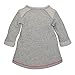 Burt's Bees Baby Baby Girls' Dress, Infant & Toddler, Short & Long-Sleeve, 100% Organic Cotton, Heather Grey, 3-6 Months