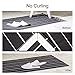 8 PCS Scientific Large Size Anti Curling Carpet Tape Rug Gripper, CozyUS Keep Rug In Place and Keep Corners Flat, Advanced Gecko Foot Non Residual Technology, Double Sided, 2X Grip, Reusable (Large)