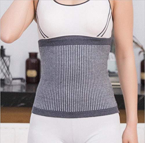 Old Men Women Elastic Thermal Arthritis Rheumatism Kidney Lumbar Binder Warmer Belt Winter Fall Cozy Warm Knitted Waistband Stomach Abdominal Brace Guard Wrap Back Support Band