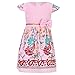 SMILING PINKER Toddler Girls Dress Casual Embroidered Floral Boho Vintage Dresses