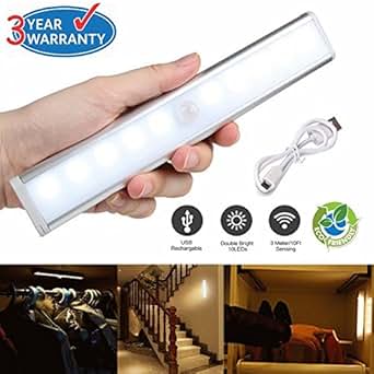 lampara con sensor de movimiento amazon