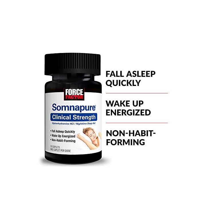 Somnapure Clinical Strength, Sleep Aid for Adults with 1 Doctor