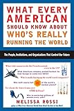 What Every American Should Know About Who's Really Running the World: The People, Institutions, and Organizations That Control Our Future
