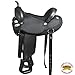 HILASON 16″ Western Cordura Horse Saddle Leather Flex Tree Trail Pleasurethumb 1