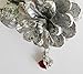 Brilliance 8 Silver Plated Crystal Heart Pendant Necklace 