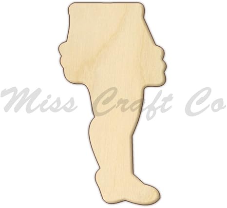 unfinished wood lamp