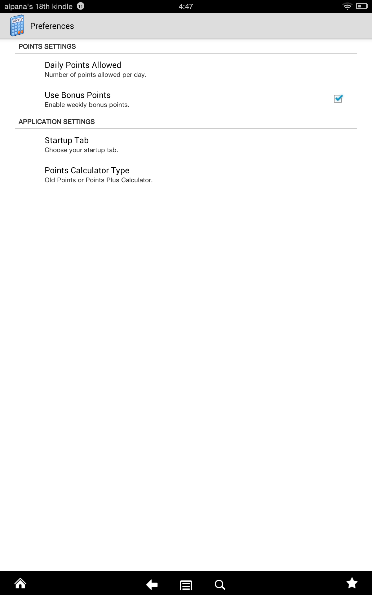 Ww Points Calculator Free App at Winnie Ryan blog