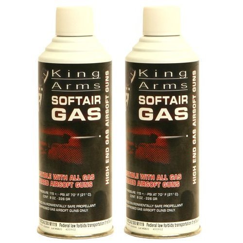 Palco Firepower Green Gas (x2) Dual Pack 8oz Cans