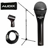 Audix OM-2 Dynamic Vocal Microphone OM2 Instrument With Stand and Cable