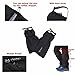Macks.i Outdoor Unisex Waterproof Camping Hiking Gaiters High Leg Cover 1pair with a Free Shoe Bag