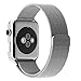 Apple Watch Band , Swees 38mm Milanese Loop Stainless Steel Bracelet Strap Replacement Wrist Band with Unique Magnet Lock for Apple Watch Series 2 (2016) / Series 1, No Buckle Needed, Silver