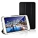 Tab 4 8.0 Case, JETech Gold Slim-Fit Smart Case Cover for Samsung Galaxy Tab 4 8.0 (8 Inch) Tablet PC with Auto Sleep/Wake Feature (Black) - 0580