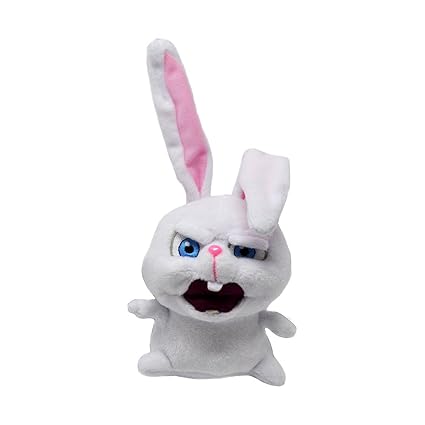 Amazoncom Secret Life Of Pets Snowball Plush Bag Clip Plush Coin