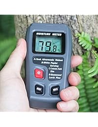 Bside EMT01   Medidor de humedad digital de madera, 2 pines, madera, humedad, humedad, con retroiluminación