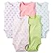 Carter's Baby Girls' 5 Pack Bodysuits (Baby) - Sleeveless Pattern-3M