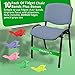 Fidget Chair Bands for Kids | Flexible Seating for Children with Fidgety Feet | Bouncy Seating Rubber Bands for Classrooms | Helps with Sensory Needs, ADD, SPD, ADHD, Autism, (10 Pack)