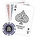 Brybelly Eclipse Poker Chips Heavyweight 14-gram Clay Composite - Pack of 50 ($10 Dark Blue)