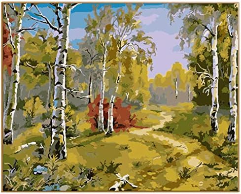 Ykcksd Puzzle Adulte 1000 Pieces Diy Pictures Design Dessin Automne Foret Paysage Wall Art Amazon Fr Cuisine Maison