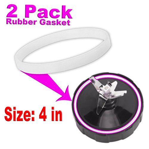 ELEFOCUS Lot of 2 Replacement Blade Gasket for Ninja Ultima 900w 1000w (4 in)