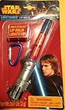 Star Wars Lip Balm Anakin Skywalker Light Up Light Saber With Carabiner Clip