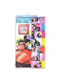 Disney Wreck It Ralph - Pañales para niña (7 unidades)