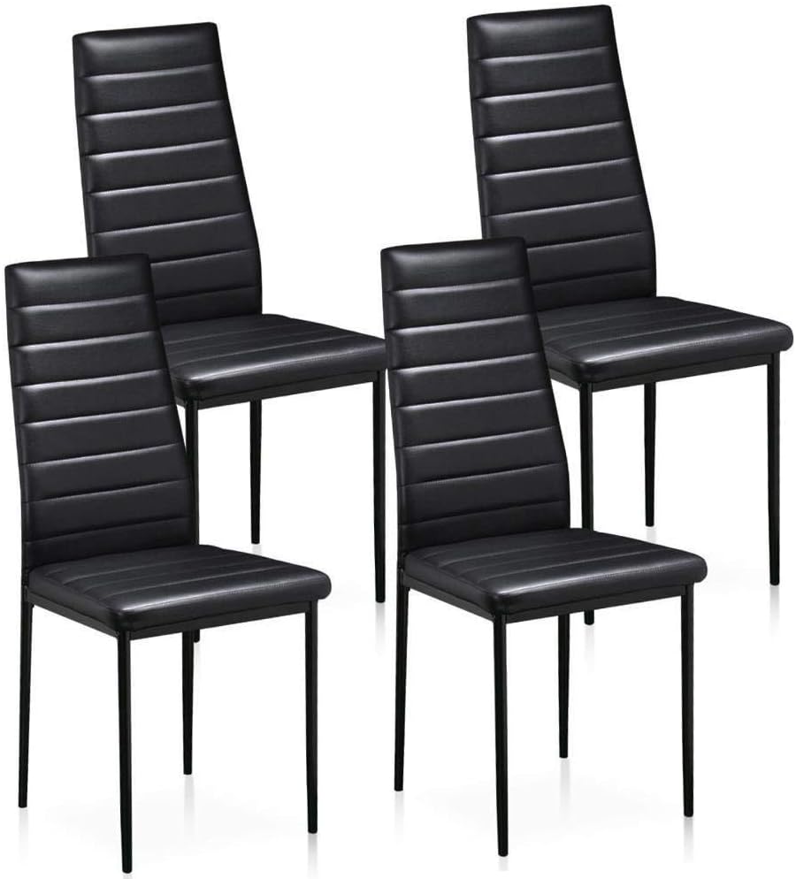 Pack de 4 Sillas de Comedor Elegantes