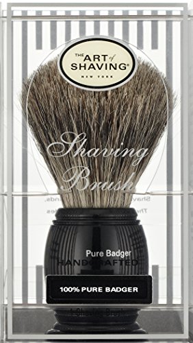 The Art of Shaving Pure Badger Shaving Brush, Black