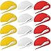 EVOLUT12 Pack Letter Openers，Plastic Envelope Slitter Set Razor Blade Paper Knife in Sharp-Assorted Colors