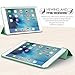 MoKo iPad Mini 4 Case - Slim Lightweight Shell Stand Cover with Translucent Frosted Back Protector for Apple iPad Mini 4 7.9 inch 2015 Release Tablet, Mint GREEN (with Auto Wake/Sleep)
