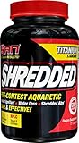 SAN Nutrition Shredded Pre-Contest Aquaretic Natural Diuretic Supplement, 70 Count