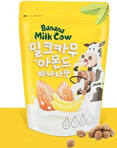 Delicious Flavored Snack Almonds (Banana, 2 Pack)