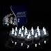 AGPTEK 100 PCS Battery Operated LED Flameless Lights - White