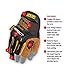 Mechanix Wear: M-Pact Durahide Leather Framer Work Gloves, Fingerless Design, Work Gloves with Impact Protection and Vibration Absorption, Safety Gloves for Men (Brown, Small)