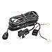 YITAMOTOR LED Light Bar Wiring Harness with Fuse Relay On & Off Switch Compatible for Jeep Pickup ATV Off Road Fog Driving Light Bar Up to 180W 12V 40A 10ft
